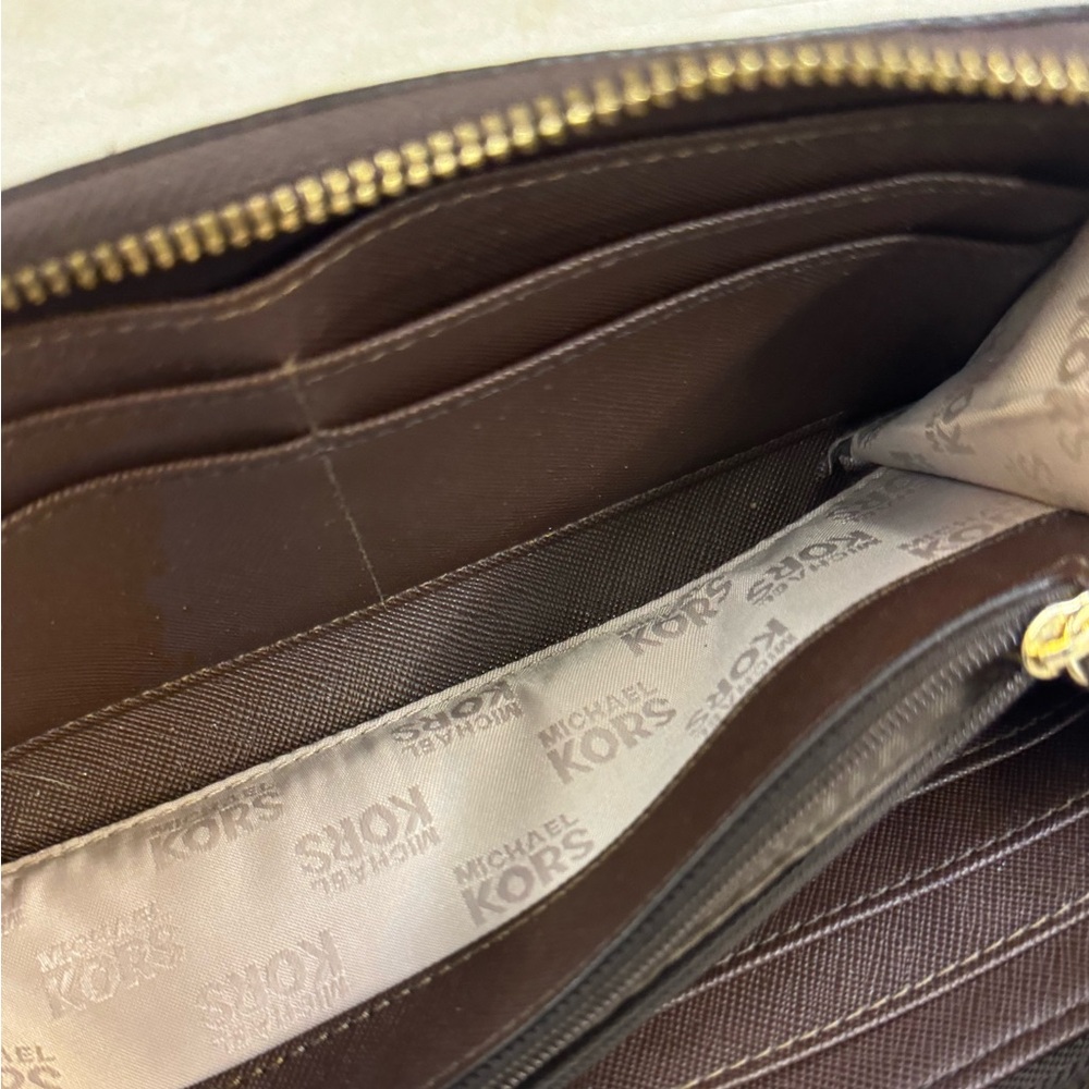 Michael Kors | Brown Python Embossed Genuine Leat… - image 5